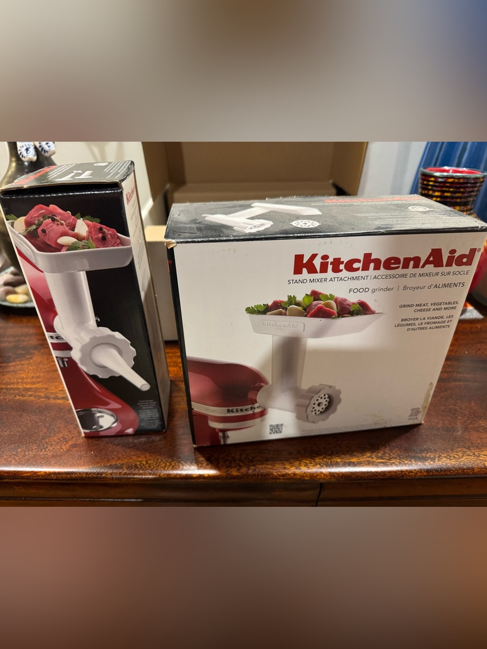 KitchenAid Stand Mixer Food Grinder and Sausage Stuffer Attachments